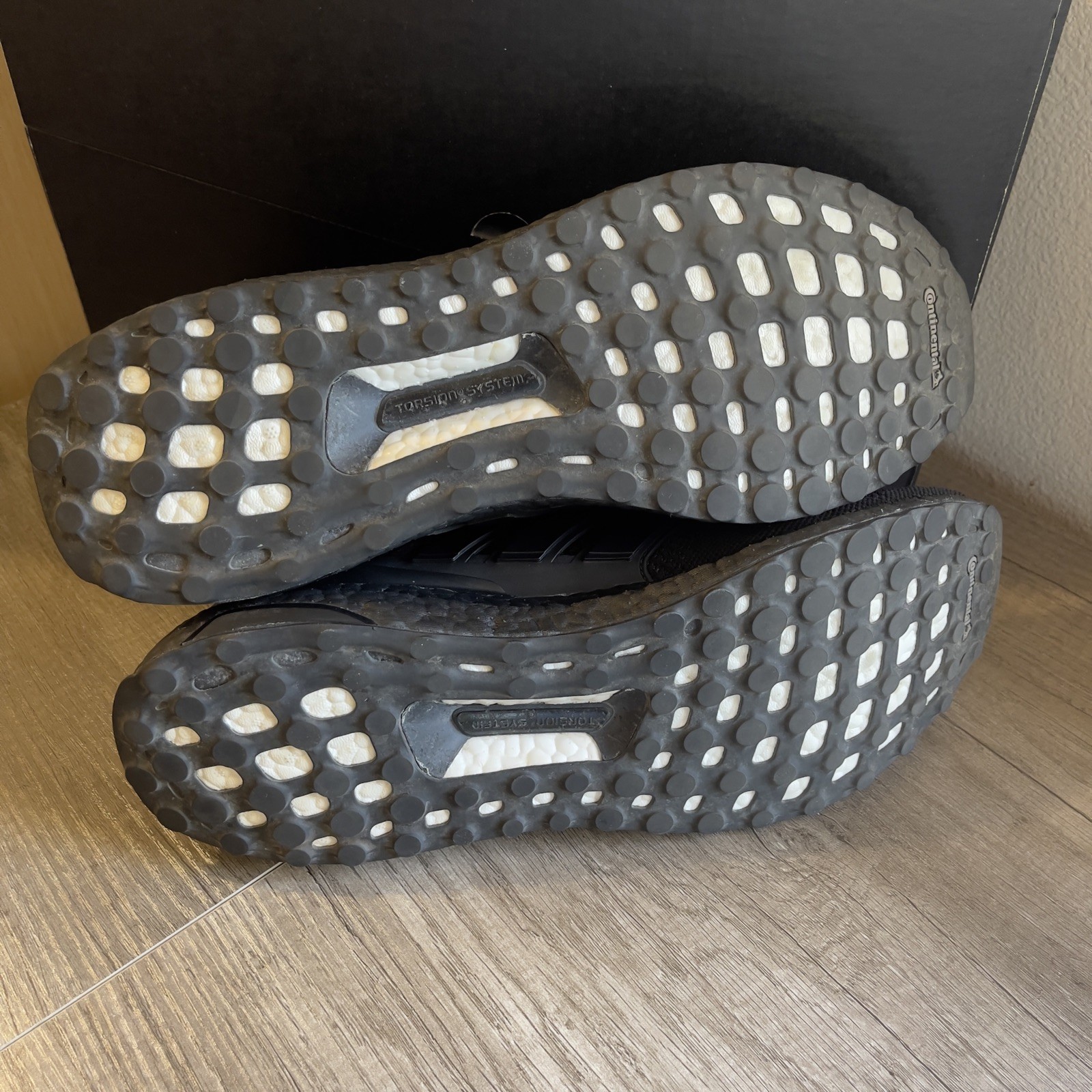 SAOLA Adidas Ultraboost 1.0 DNA LTD 'Triple Black' BB4677 Uomo Taglia 12 VNDS