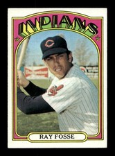 1972 Topps #470 Ray Fosse Indians EX-MT+ *F7