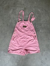 Vintage Washington Dee Cee Overalls Shorts Pink Women  s 11/12 Made In USA