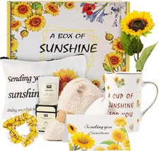 Birthday Gifts for Women, Self-Care Gift Box for Women - Sunshine Sunflower Th