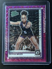 2025-26 Donruss Optic Olivia Miles Rated Prospect Pink Velocity /75 Lynx ROY