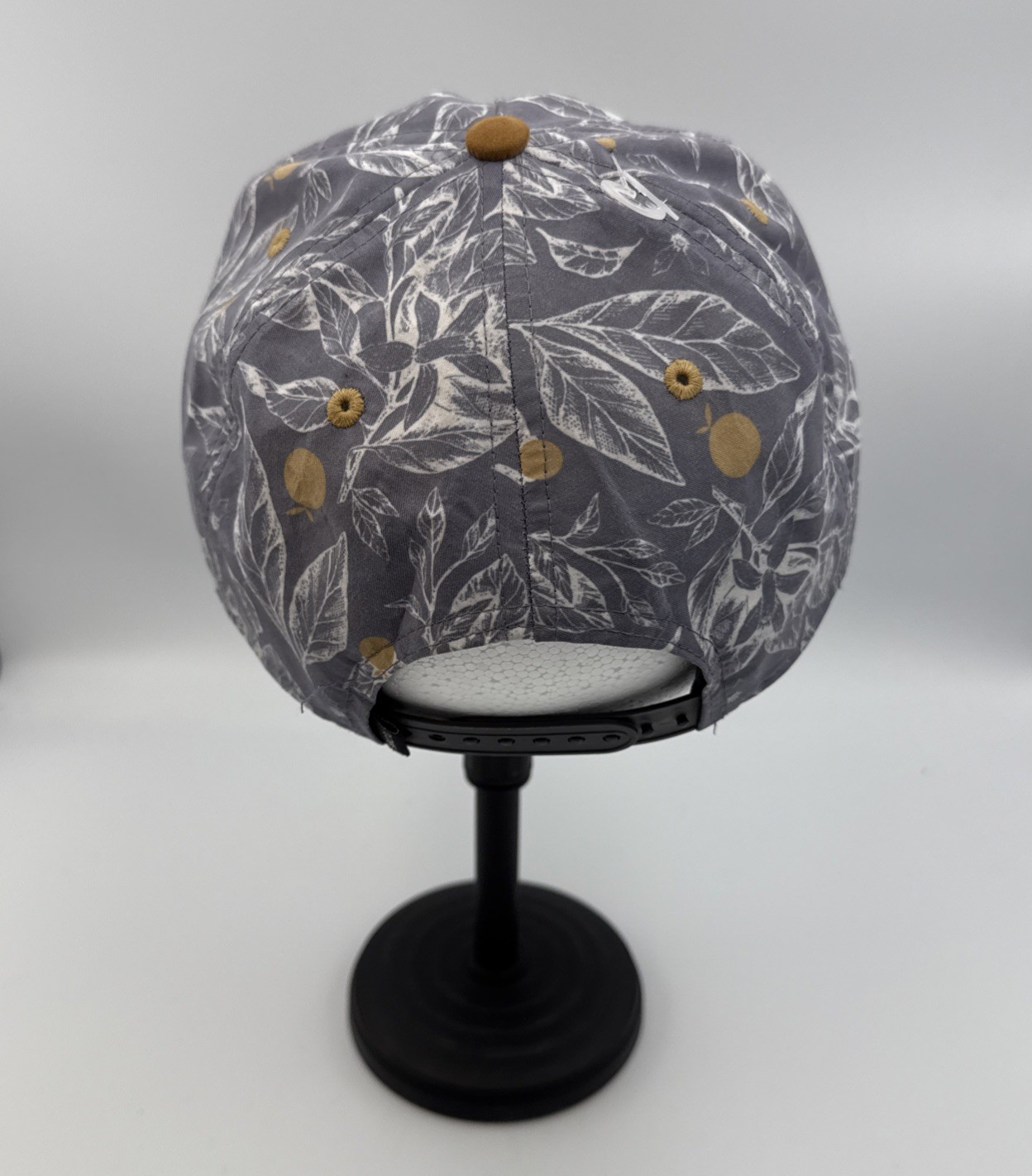 FLOMOTION FISH PATCH LEAVES SNAPBACK BASEBALL HAT… - image 3