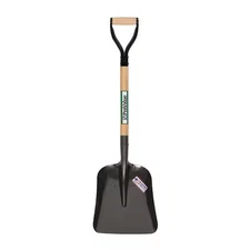 Seymour Midwest 49013Gra Scoop Shovel, Steel Blade, 26 In L Hard Wood Handle