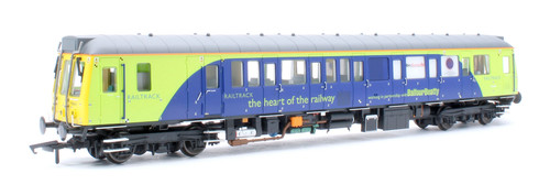 DAPOL "OO" SPUR 4D-009-HAT03 RAILTRACK CLASS 121 960011 BUBBLECAR DMU LOK | Zustand: Used
