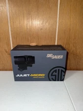 Sig Sauer #SOJ3M011 JULIET3-MICRO 3x Magnifier, 3x22mm, Push-Button Mount, FDE