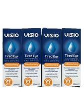 Visio Tiered Eye Drops Moisturising 10ml X 4