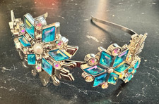 Brand New Disney World/Parks Metal Snowflake Crown Queen Elsa Headband FROZEN