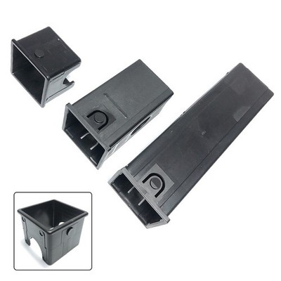 2pcs Square Tube Insert Sleeves for Enhanced For Fitness Equipment Stability