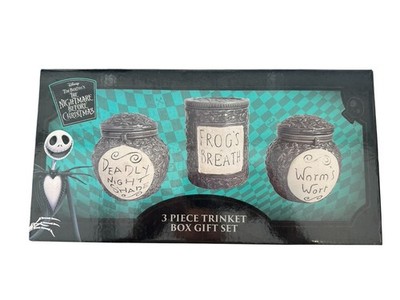 The Nightmare Before Christmas Sally's Potion Trinket Jar 3-Piece Set