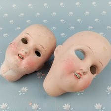 Antique Doll Head, 1x antique German bisque Neuhaus , 4.55"  Doll repair parts