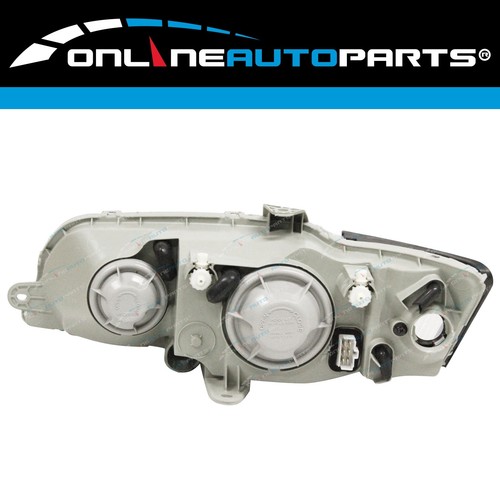 LH+RH Black Headlights Pair for Holden Commodore VY S SS SV8 2002-2004 L+R Set - Picture 6 of 6