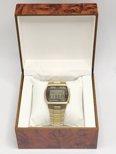 Raro [N. MINT] 1977 Seiko LC 0138-5009 Orologio Cronografo LCD Quarzo Giappone