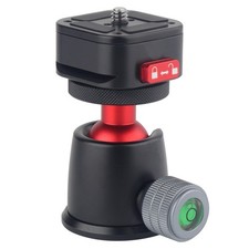 Ball Head with Quick Release Plate Mount, Mini Panoramic Ball Head, Up 45lbs ...