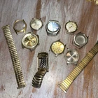 Vintage Wrist Watch Lot Watches, Parts , Rouan, Onsa, Seiko, Louis, Parts Repair