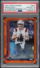2025 TOPPS CHROME AUTO ORANGE LAVA #DMA DRAKE MAYE 2/25 PSA 10 DNA AUTO 10
