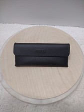 Guess Black Faux Leather Soft Eyewear Case Only Z-51