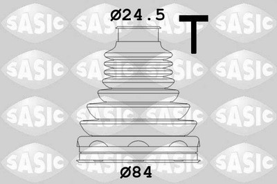 SASIC ACHSMANSCHETTE SATZ GETRIEBESEITIG passend für ABARTH 500 500C FIAT 500L D