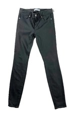 Loft Made Loved Loft Leggings Womens Sz 25/ 0 Gray Denim Stretch Skinny Jeggings