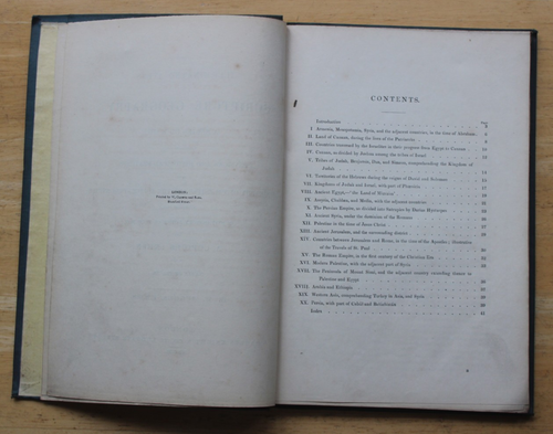 Illuminated Atlas of Scripture Geography W Hughes 20 Maps Knight 1840 Palestine - Picture 5 of 17