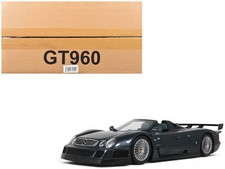 1999 Mercedes-Benz AMG CLK-GTR Roadster Gray Metallic 1/18 Model Car by GT