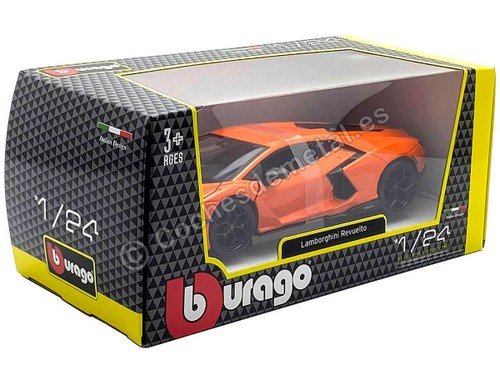2023 Lamborghini Revuelto Hybrid Naranja 1:24 Bburago 21106 - Imagen 5 de 5