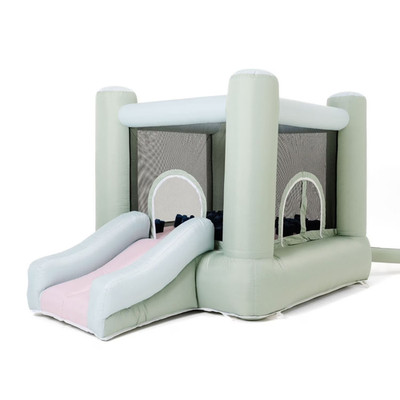 SMOL Tumble Bounce House L 8  10  with slide x W 6  3  x H 5  7 