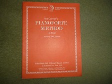 Mrs Curwen's Pianoforte Method 1st Step Vintage Sheet Music Piano