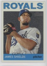 2013 Topps Heritage Chrome 722/999 James Shields #HC33 2k3
