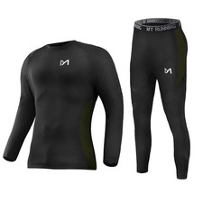 Men's Thermal Underwear Set Sport Long Johns Base Layer