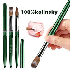 New Kolinsky Acrylic Nail Brush New Product Metal 100 Pure Kolinsky Brush for