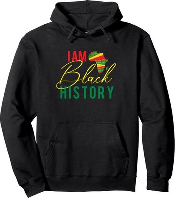 I Am Black History MLK Civil Rights Roots Unisex Hooded Sweatshirt