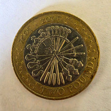 UK 2005 £2 Two Pounds Coin 1605 Gunpowder Plot Uncertified
