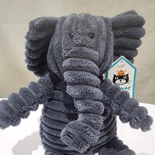 Jellycat Elephant Cordy Roy Elephant Small New With Tags rare retired 