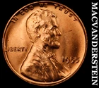 1955-S Lincoln Wheat Cent - Choice Gem Brilliant Unc  No Reserve  #K3203