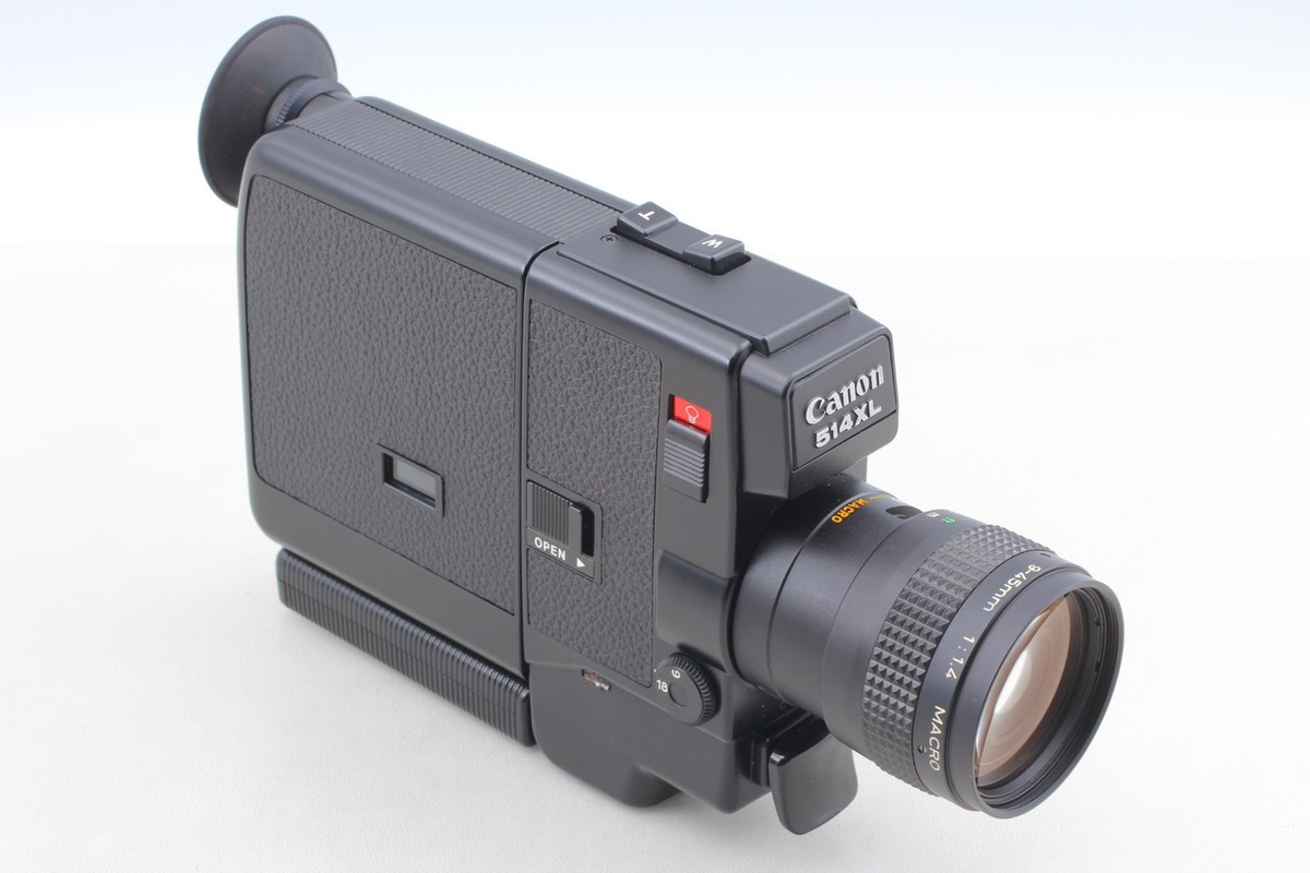 All Works [Lens MINT] Canon 514XL 9-45mm f1.4 Super 8mm Movie Film