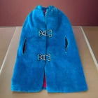 Vintage 1960s Barbie Francie Style Setters Outfit 1268 Blue Velvet Cape/Overcoat