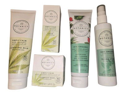 (Set of 5)BOTANICS SKINCARE BUNDLE, DESCRIPTION BELOW