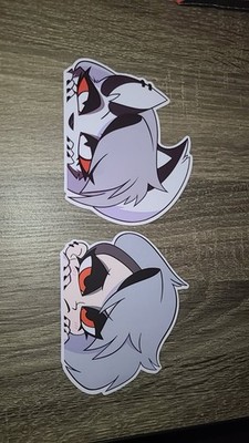 Vivziepop Loona Helluva Boss Car Decal Sticker Human And Wolf Form Water Proof