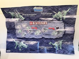 Lego Dino Dinosaurs Styracosaurus 6722 Complete w Container & Instruction Sheet