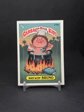 BREWIN' BRUNO 270b 1987 Topps Garbage Pail Kids Series 7 GPK OS7 