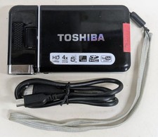 Toshiba Camileo S20 Full HD Pocket Digital Camera Video Camcorder - Black