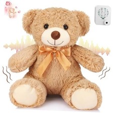 12 Inch Teddy Bear with Voice Recording Memorial Recordable Teddy Bear 30