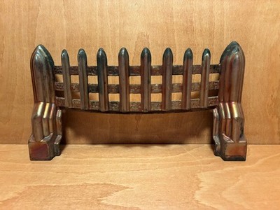 Parkray 70er Jahre Gusseisen Kaminrost Vintage Retro Kaminholzhalter