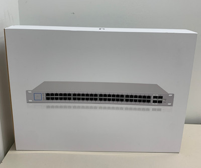 Ubiquiti UniFi 48-Port Layer 2 Managed PoE+ Gigabit Switch (US-48-500W)