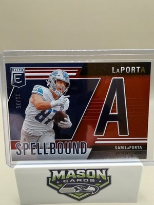 2024 Panini Donruss Elite - Spellbound Sam LaPorta #11 Red /75