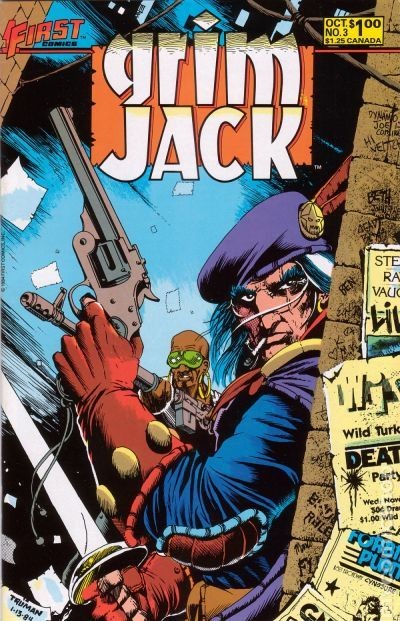 Grimjack #3 FN 1984 Stock Image