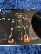 Vintage Peter, Paul And Mary &lrm;&ndash; Self Titled (1962, Vinyl)/ VG