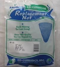 Cumings MP-30 Replacement Fishing Net Length 30" Fits 19" Frame