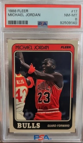 Jordan 1988 Fleer Jordan