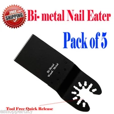 5  Multi Tool Saw Blade Rockwell Sonicrafter RK5140K RK2522K2 Porter Cable Bosch